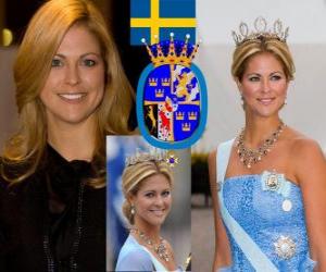 yapboz İsveç Prensesi Madeleine